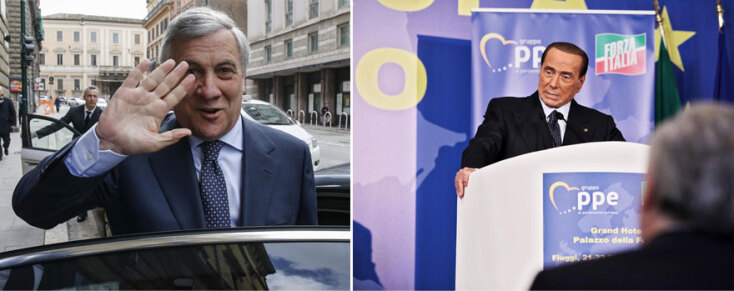 Αντόνιο Ταγιάνι - Σίλβιο Μπερλουσκόνι