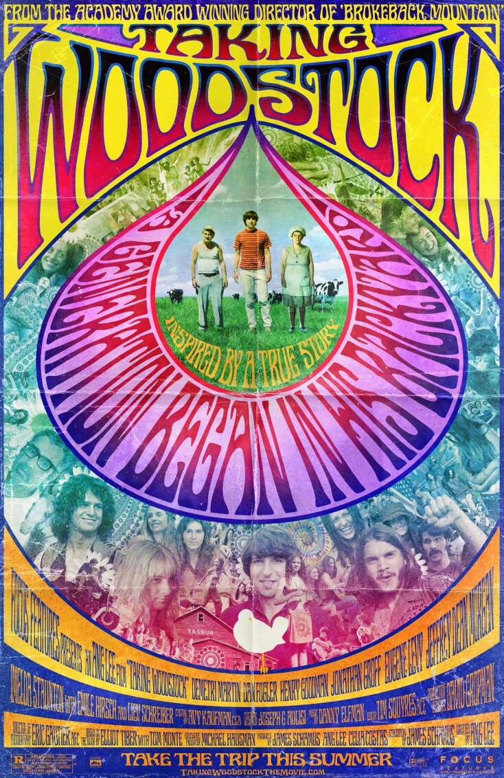 Η αφίσα της ταινίας Taking Woodstock του Ανγκ Λι