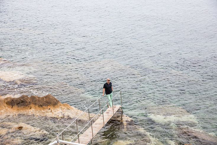 Ο Τάσος Μελιτόπουλος. 