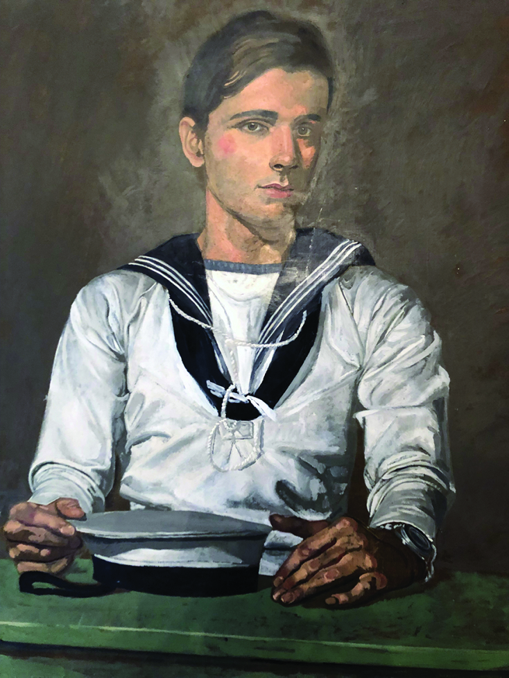 Ο Τάσος Μελετόπουλος όπως αποτυπώνεται από τον Γιάννη Τσαρούχη