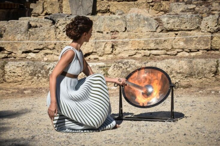 Χωρίς θεατές λόγω κορωνοϊού η τελετή αφής της Ολυμπιακής Φλόγας 