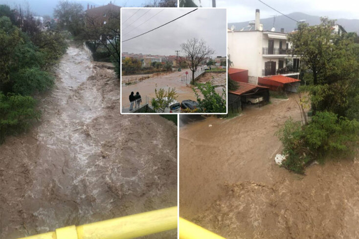 Προβλήματα από την κακοκαιρία στη Θάσο