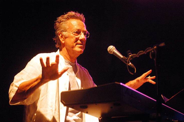 Στιγμιότυπο από τη συναυλία των Doors of the 21st Century στον Λυκαβηττό