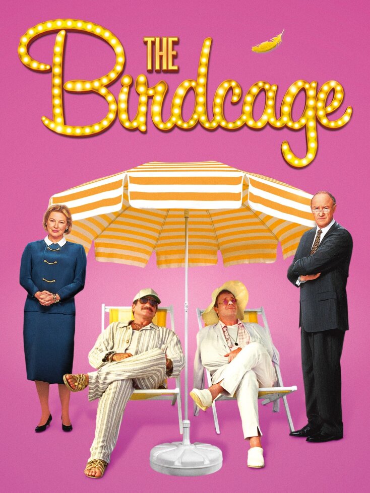 Η αφίσα της ταινίας "The Birdcage" του Μάικ Νίκολς
