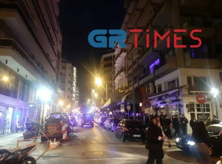 Θεσσαλονίκη συνωστισμός στη Μητροπόλεως