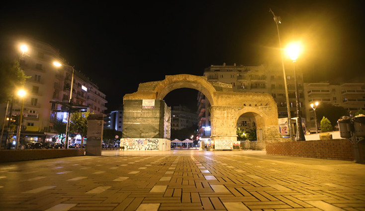  ΣΤΙΓΜΙΟΤΥΠΑ ΑΠΟ ΤΟ ΚΕΝΤΡΟ ΤΗΣ ΘΕΣΣΑΛΟΝΙΚΗΣ ΜΕΤΑ ΤΗΝ ΑΠΑΓΟΡΕΥΣΗ ΚΥΚΛΟΦΟΡΙΑΣ 