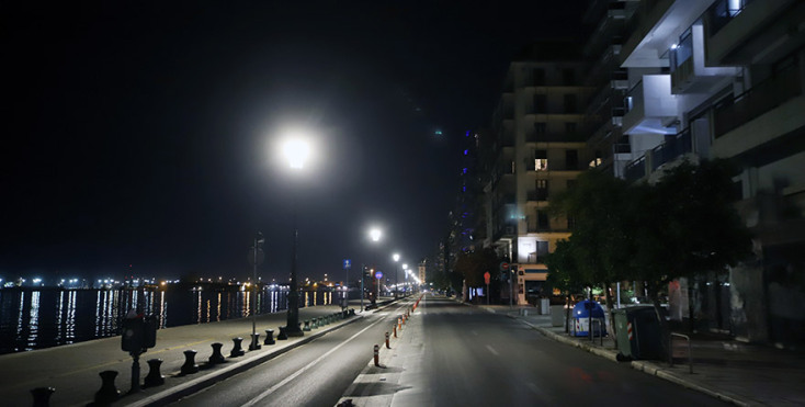 ΣΤΙΓΜΙΟΤΥΠΑ ΑΠΟ ΤΟ ΚΕΝΤΡΟ ΤΗΣ ΘΕΣΣΑΛΟΝΙΚΗΣ ΜΕΤΑ ΤΗΝ ΑΠΑΓΟΡΕΥΣΗ ΚΥΚΛΟΦΟΡΙΑΣ