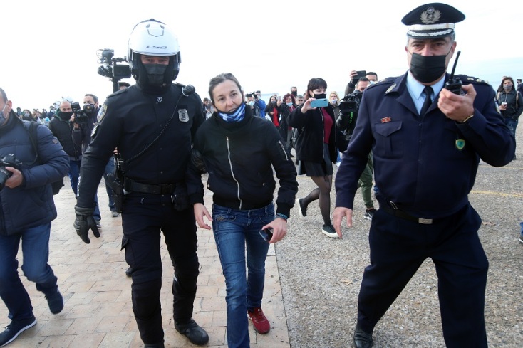 Ένταση και προσαγωγές στη Θεσσαλονίκη ανήμερα των Θεοφανείων 