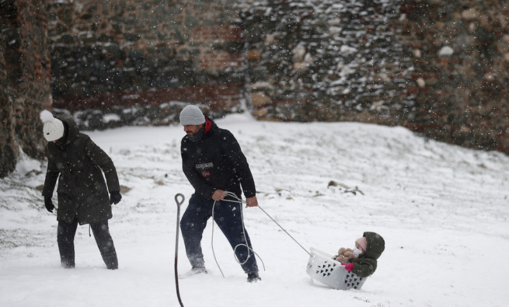 Θεσσαλονίκη - Χιονόπτωση