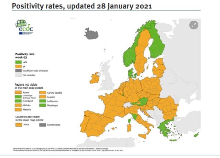 Χάρτης θετικότητας