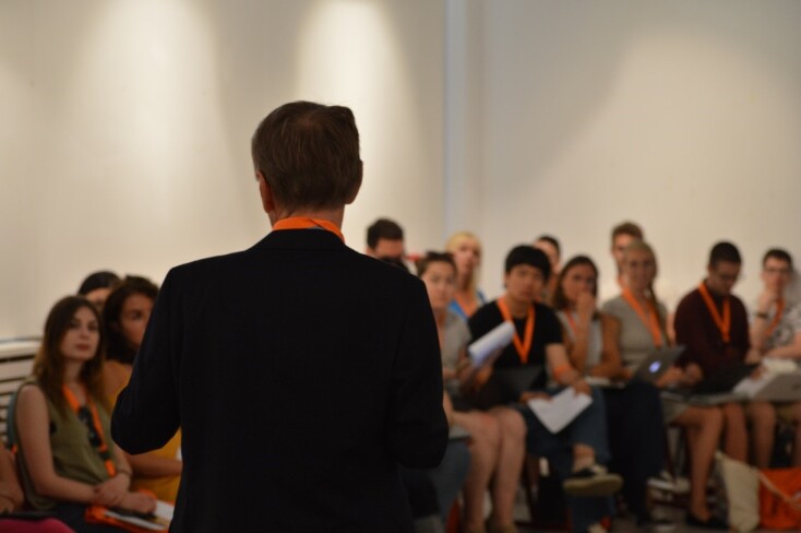 Στιγμιότυπο από τη διοργάνωση Thessaloniki International Media Summer Academy