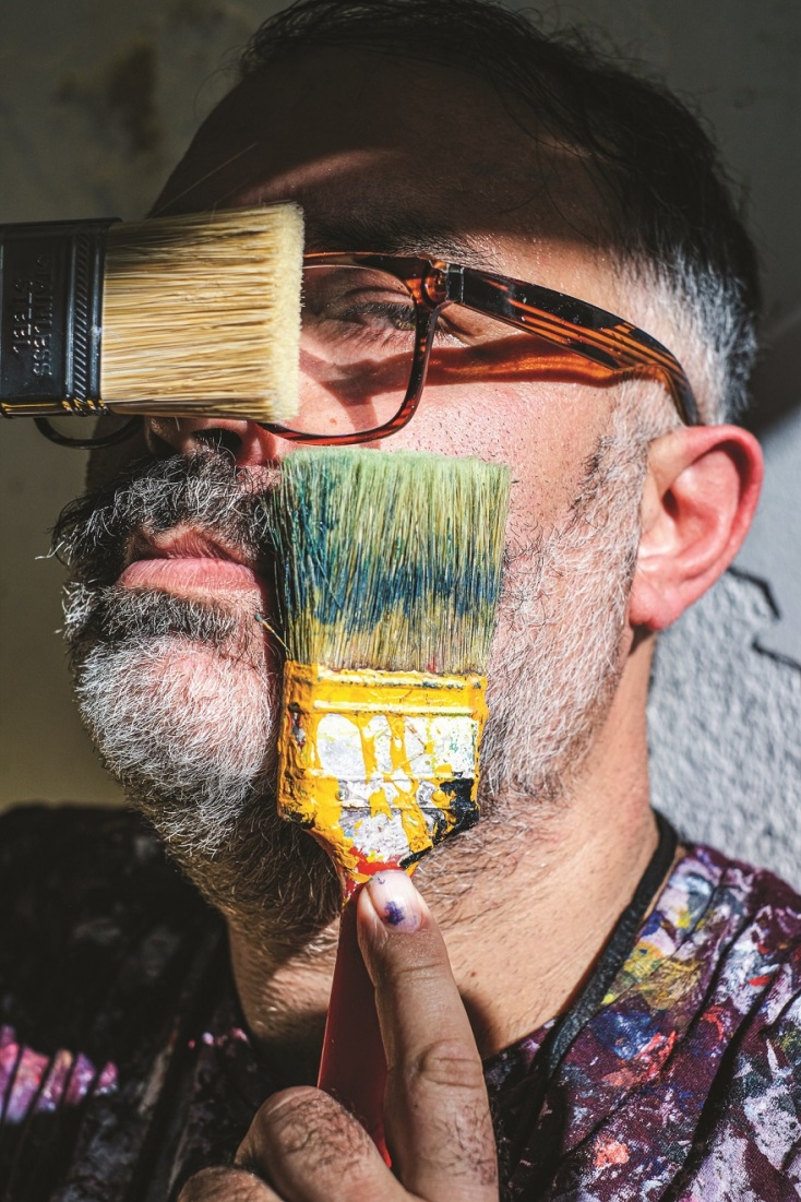 Ο εικαστικός Θοδωρής Κανελλόπουλος