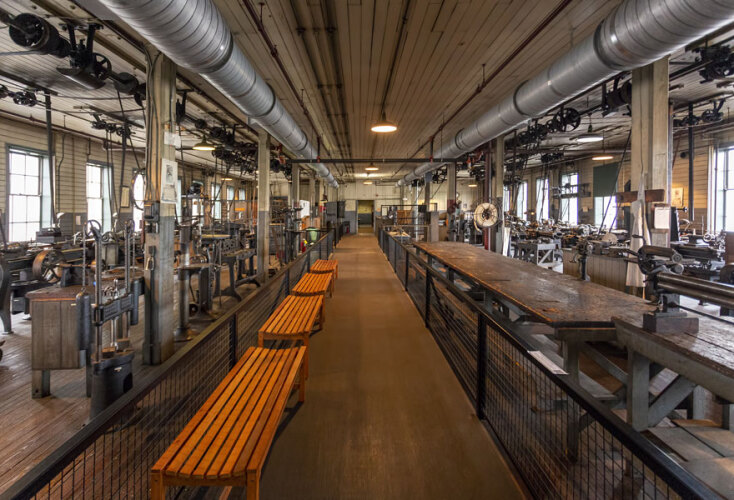 Αναπαράσταση του εργαστηρίου του Τόμας Έντισον στο Thomas Edison National History Park, στο Νιού Τζέρσεϊ