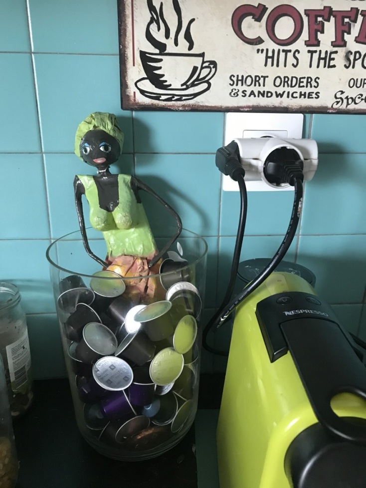 Φωτογραφία από την καθημερινότητα της Λένας Διβάνη