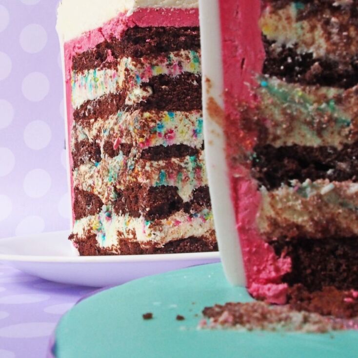 Τούρτα της pastry chef Εβίτα Παπαχαραλάμπους