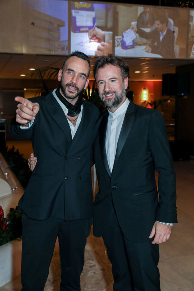 Πάνος Μουζουράκης και Κωστής Μαραβέγιας