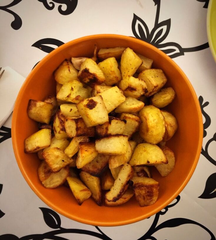 Τραγανές πατάτες φούρνου