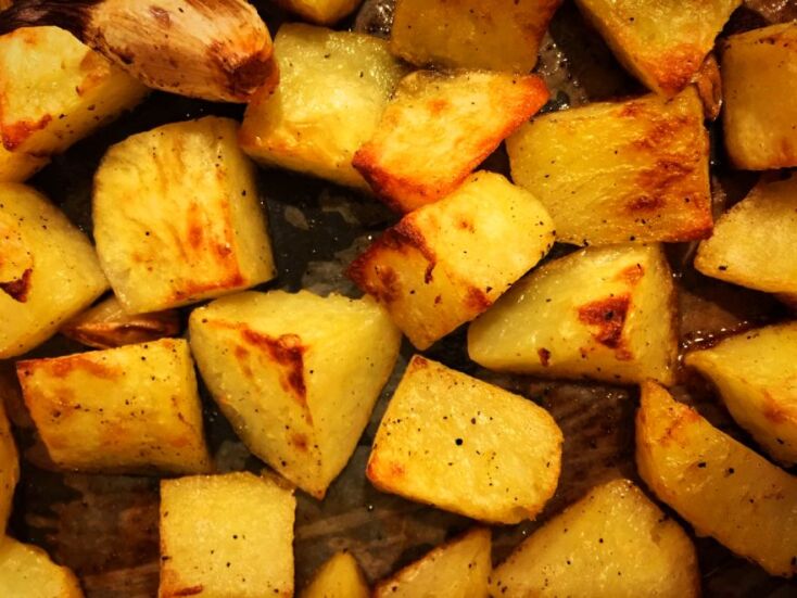 Τραγανές πατάτες φούρνου