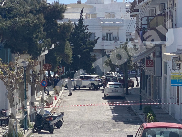 Το σημείο της δολοφονίας του 50χρονου στην Τήνο