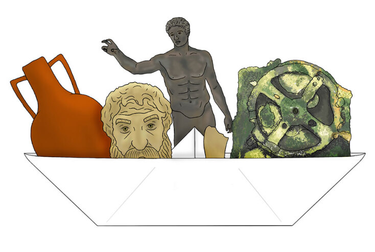 Μηχανισμός των Αντικυθήρων - Το Μαγικό Ταξίδι: Το παιδικό βιβλίο του Κωστή Στήκα