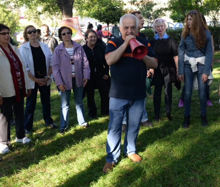 O Τόλης Βούλγαρης από το Κλαμπ Γέλιου της Ακρόπολης