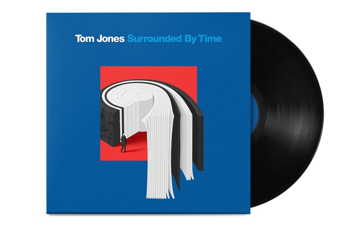 Το εξώφυλλο του νέου άλμπουμ του Tom Jones, Surrounded By Time