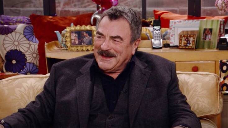 Ο Τομ Σέλεκ στο «Friends: The Reunion»