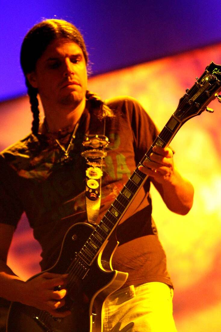 Στιγμιότυπο από συναυλία την συναυλία των Tool στην Αθήνα τον Σεπτέμβριο του 2007