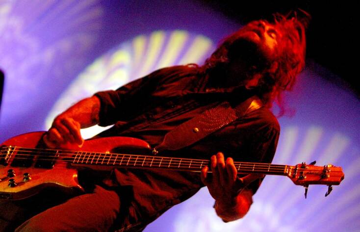 Στιγμιότυπο από συναυλία την συναυλία των Tool στην Αθήνα τον Σεπτέμβριο του 2007