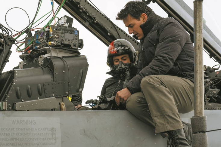 Στιγμιότυπο από την ταινία Top Gun: Maverick