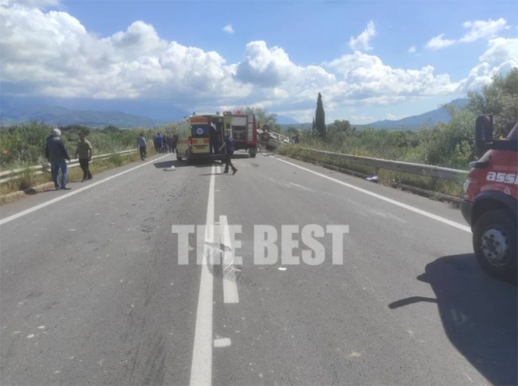 Τροχαίο δυστύχημα στην Αχαΐα