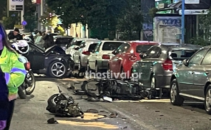 Θεσσαλονίκη: Νεκρός ντελιβεράς που παρασύρθηκε από αυτοκίνητο  