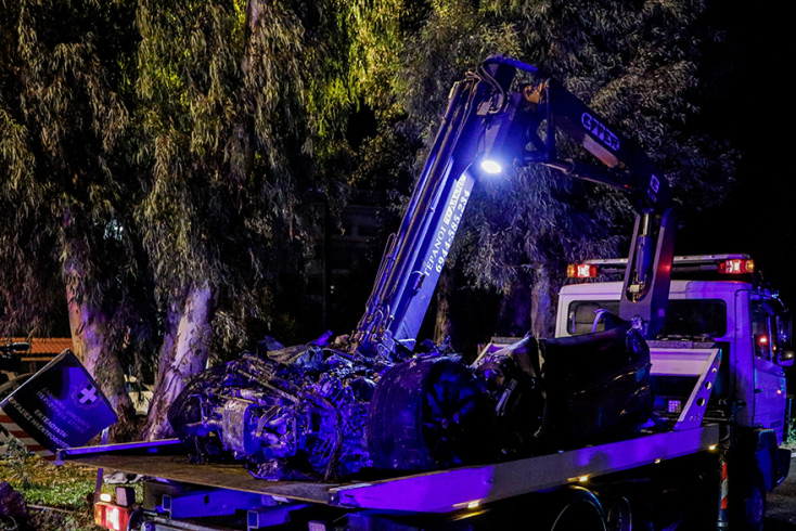 Τροχαίο δυστύχημα με Ferrari στη Βούλα