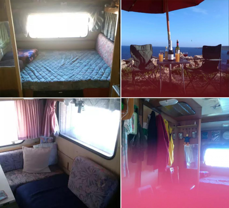 Airbnb, τροχόσπιτο