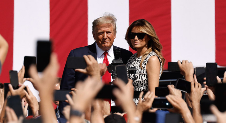 Ντόναλντ και Μελάνια Τραμπ 