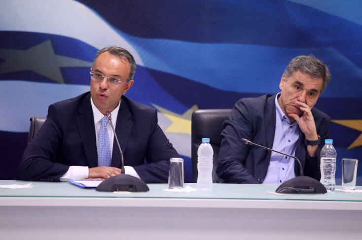 Χρήστος Σταϊκούρας και Ευκλείδης Τσακαλώτος