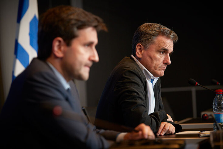 Ευκλείδης Τσακαλώτος και Γιώργος Χουλιαράκης