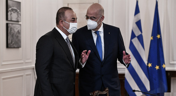 ΣΥΝΑΝΤΗΣΗ ΤΟΥ ΠΡΩΘΥΠΟΥΡΓΟΥ ΚΥΡ. ΜΗΤΣΟΤΑΚΗ ΜΕ ΤΟΝ ΥΠΕΞ ΤΗΣ ΤΟΥΡΚΙΑΣ Μ. ΤΣΑΒΟΥΣΟΓΛΟΥ 