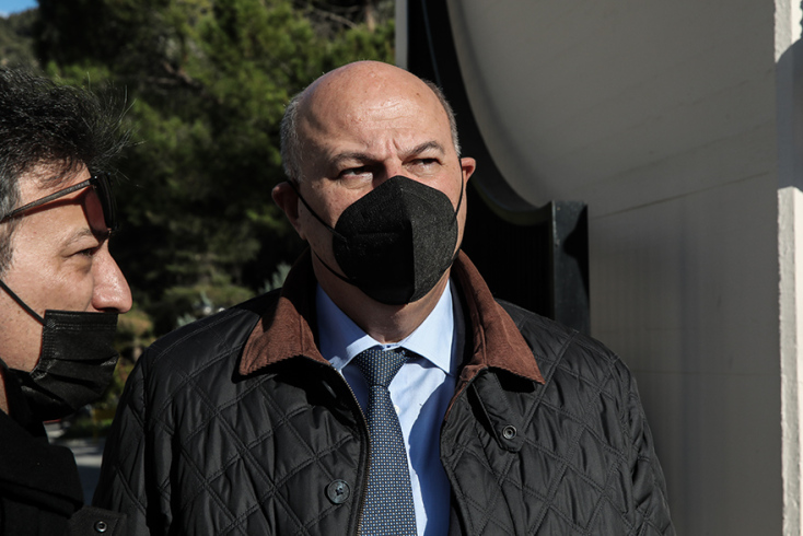 Ο υπουργός Δικαιοσύνης, Κώστας Τσιάρας