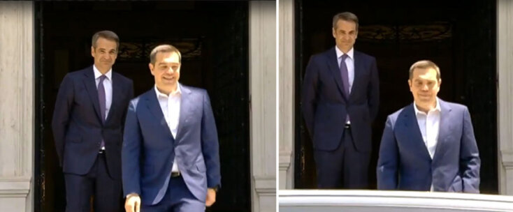 Αλλαγή σκυτάλης στο Μέγαρο Μαξίμου με τον Αλέξη Τσίπρα να αποχωρεί