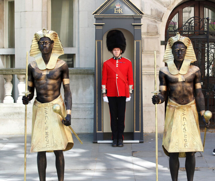 Saatchi Gallery, Λονδίνο, «Τουταγχαμών: Οι Θησαυροί του Χρυσού Φαραώ»