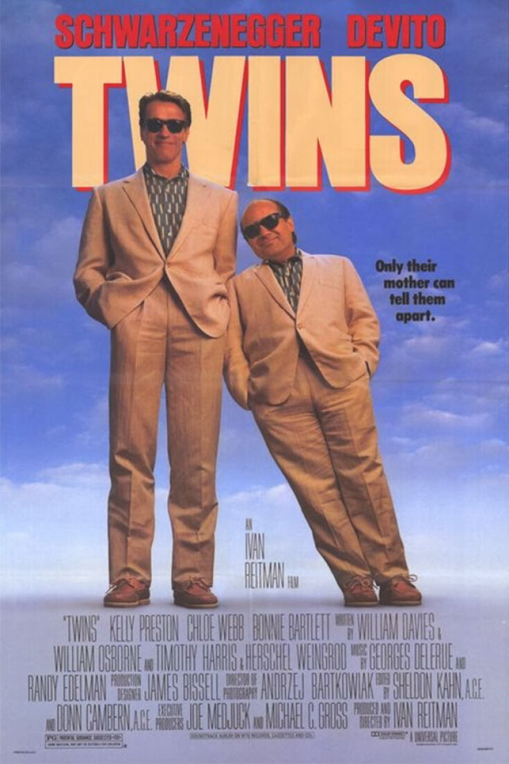 Οι «Δίδυμοι» Άρνολντ Σβαρτσενέγκερ και Ντάνι ντε Βίτο