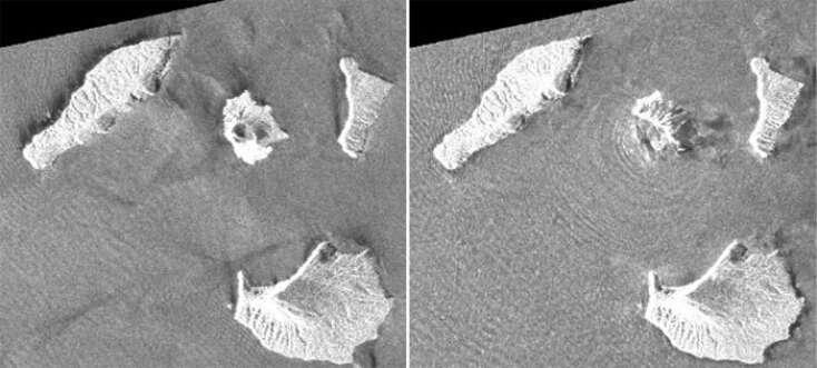 Το ηφαίστειο Κρακατόα έγινε κομμάτια