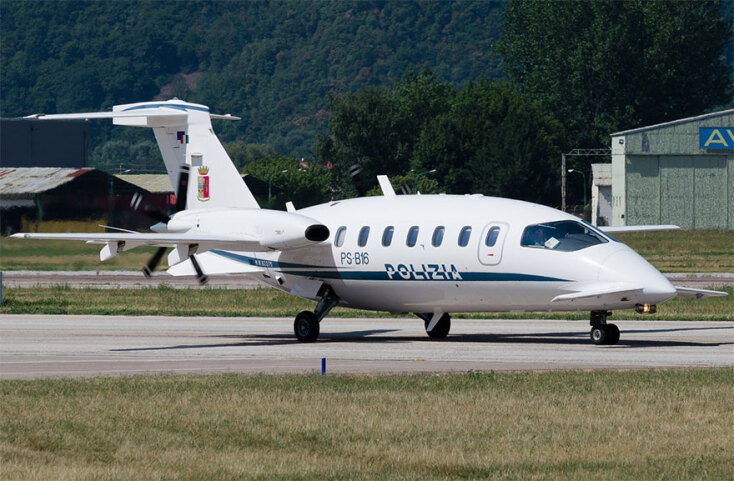 Το δικινητήριο Piaggio P-180 (σ.σ. το επονομαζόμενο και «Φεράρι των Ουρανών»)