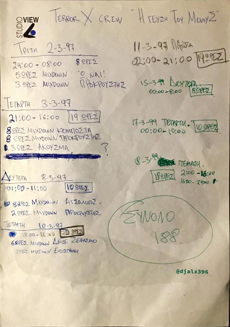 Το hip hop συγκρότημα Terror X Crew 