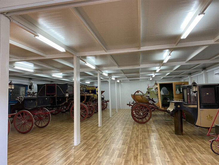 Οι βασιλικές άμαξες του Τατοΐου