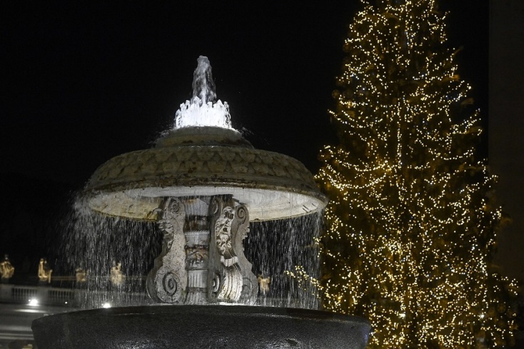 Χριστουγεννιάτικοι στολισμοί στο Βατικανό 