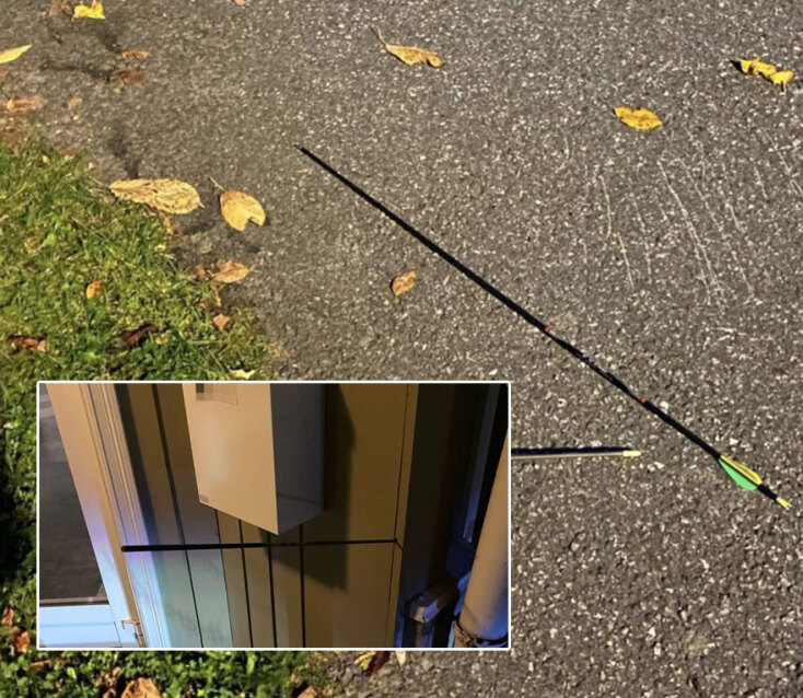 Ορισμένα από τα βέλη που εξαπέλυσε με το τόξο του ο ένοπλος στη Νορβηγία