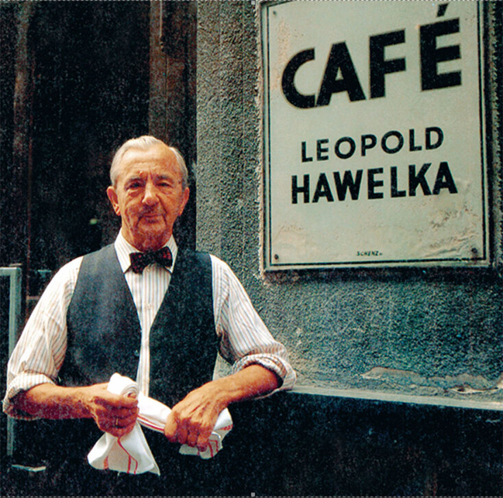 Ο Leopold Hawelka