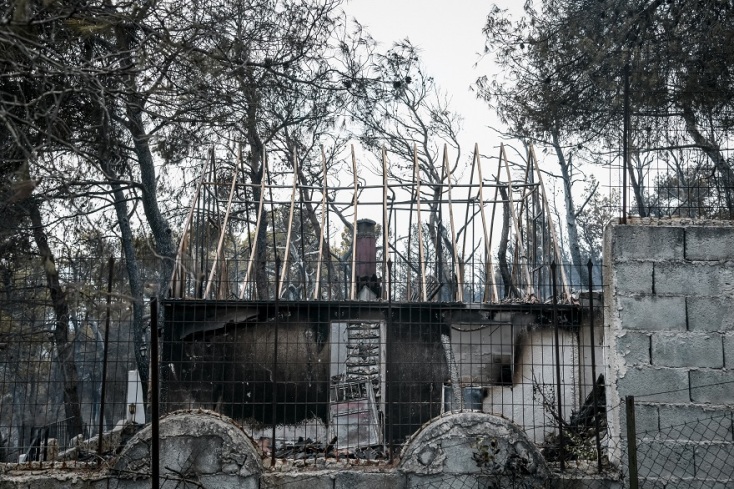 Βίλια: Η επόμενη ημέρα από το πέρασμα της φωτιάς